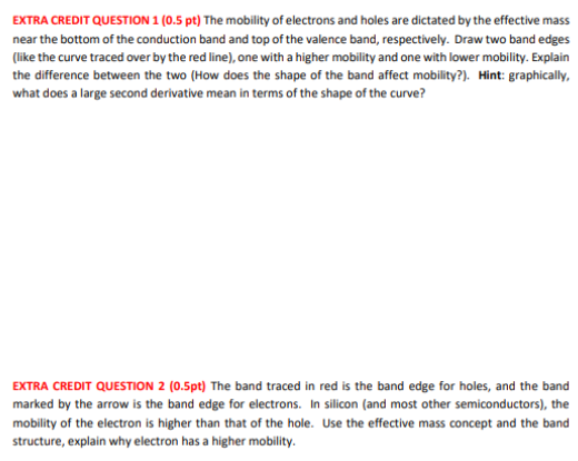 EXTRA CREDIT QUESTION 1 0 5 Pt The Mobility Of Chegg
