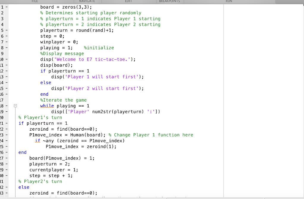 Solved Matlab problem: I need to create a move for the | Chegg.com