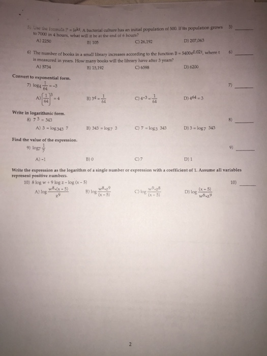 Solved MULTIPLE CHoICE. Choose The One Alternative That Best | Chegg.com