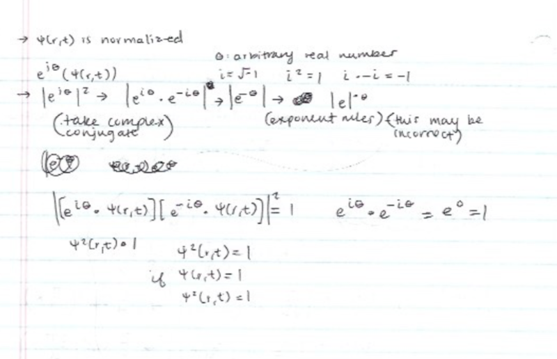 Solved Suppose That A Wave Function Ψ(r,t) Is Normalized. | Chegg.com