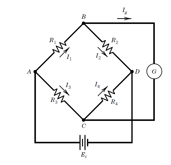 Solved Consider a deflection bridge arrangement as shown in | Chegg.com