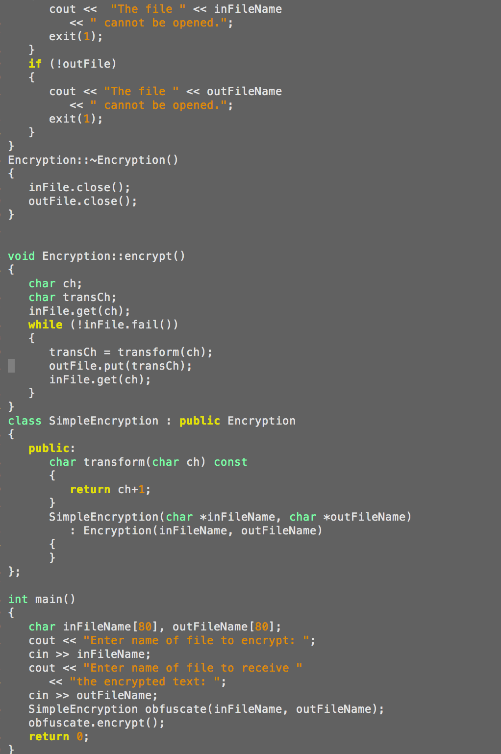 C++ here is the code: | Chegg.com