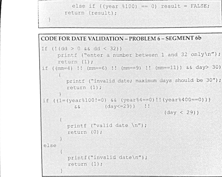 Solved Given below are parts of the code segment actually | Chegg.com