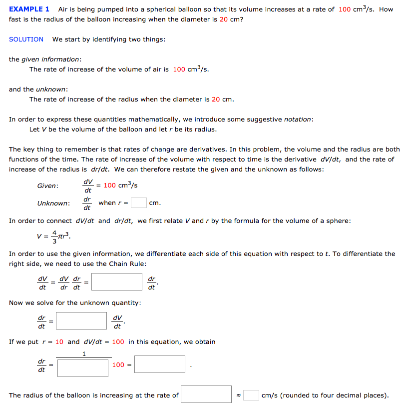 Solved Air is being pumped into a spherical balloon so that