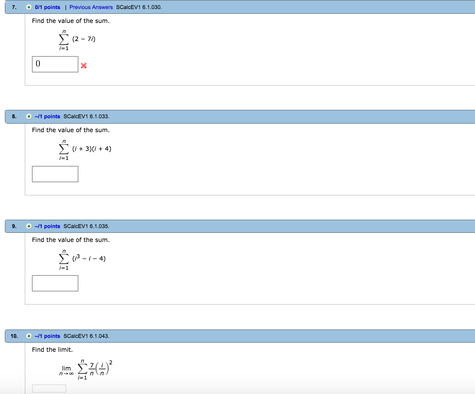 exercise 8.2 class 7 find the sum