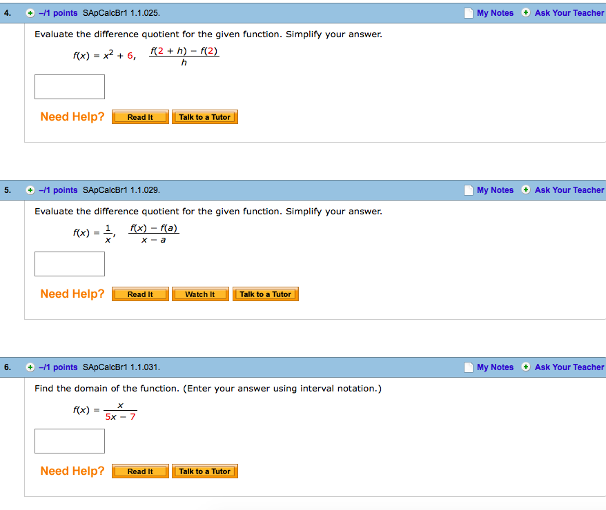 solved-evaluate-the-difference-quotient-for-the-given-chegg