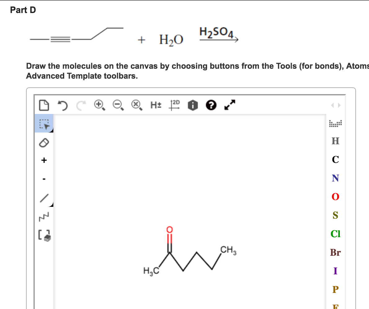 Solved Draw the molecules on the canvas by choosing buttons Chegg com Solved Draw the molecules on the canvas by choosing buttons Chegg com