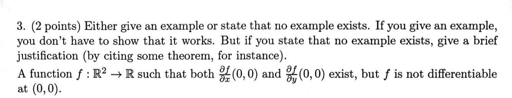 Solved Either give an example or state that no example | Chegg.com