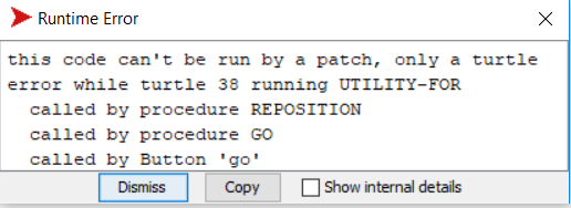 Solved Runtime Error this code can't be run by a patch, only | Chegg.com