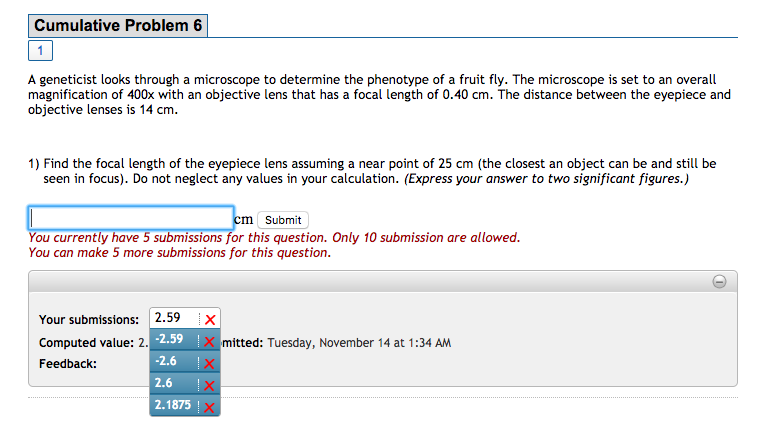 Solved Cumulative Problem 6 A geneticist looks through a | Chegg.com
