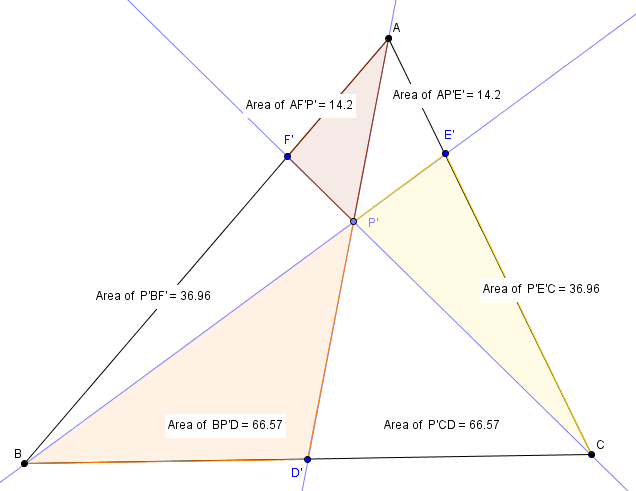 Solved Problem: Consider an arbitrary triangle, AABC. Let P | Chegg.com