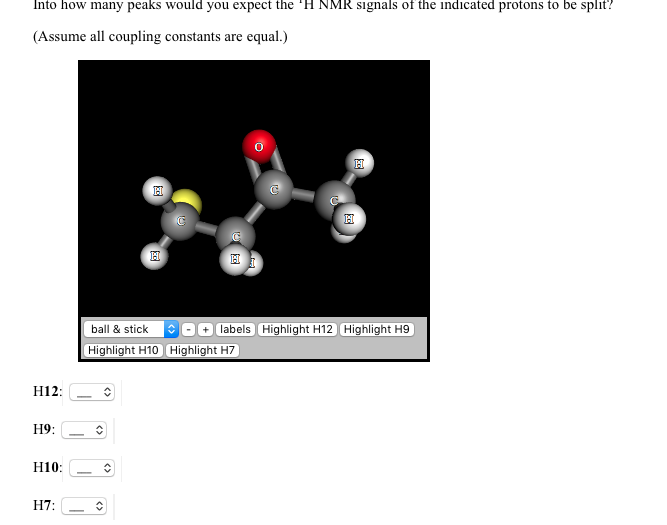 Solved Into How Many Peaks Would You Expect The H Nmr Chegg Com