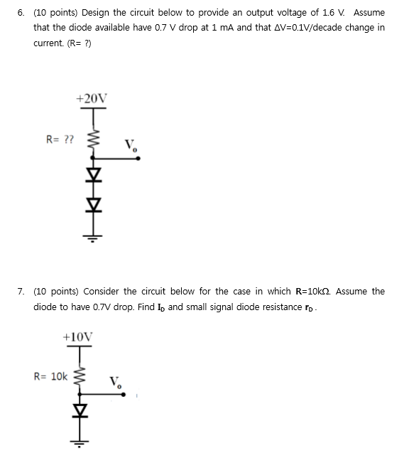 Solved Design the circuit below to provide an output voltage | Chegg.com