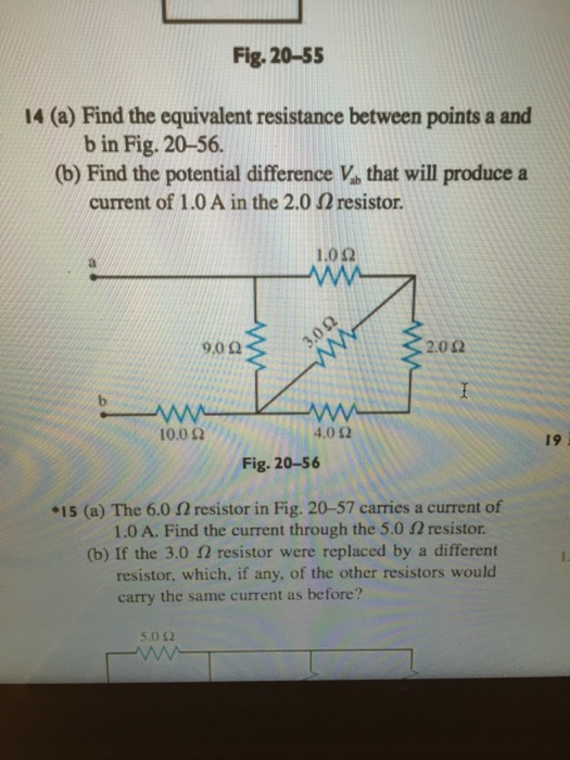 Solved Find the equivalent resistance between points a and | Chegg.com