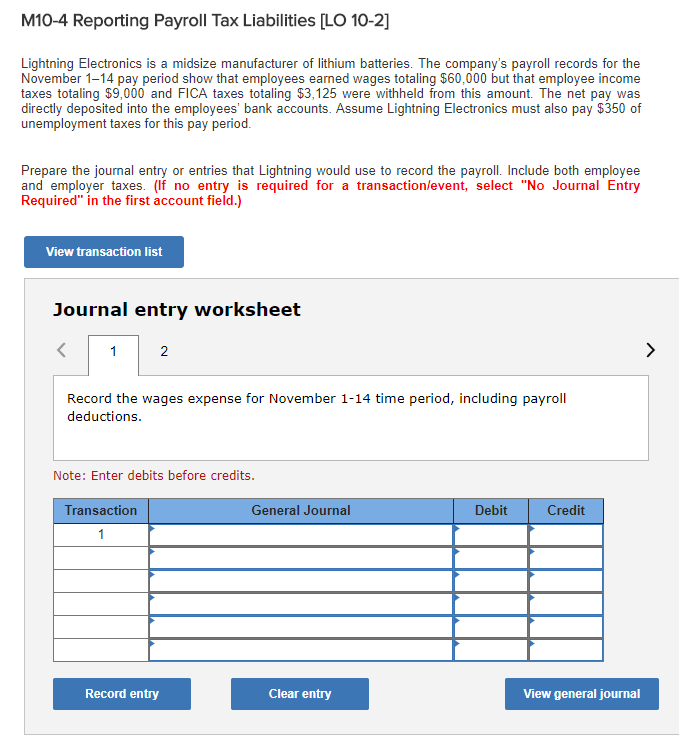 Solved M10 4 Reporting Payroll Tax Liabilities LO 10 2 Chegg solved-m10-4-reporting-payroll-tax-liabilities-lo-10-2-chegg