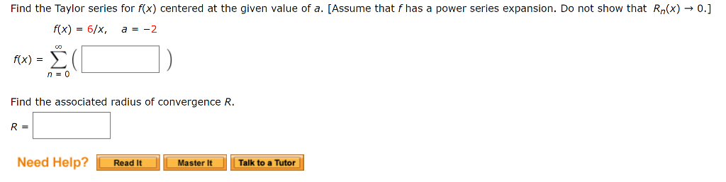 Solved Find the Taylor series for f(x) centered at the given | Chegg.com