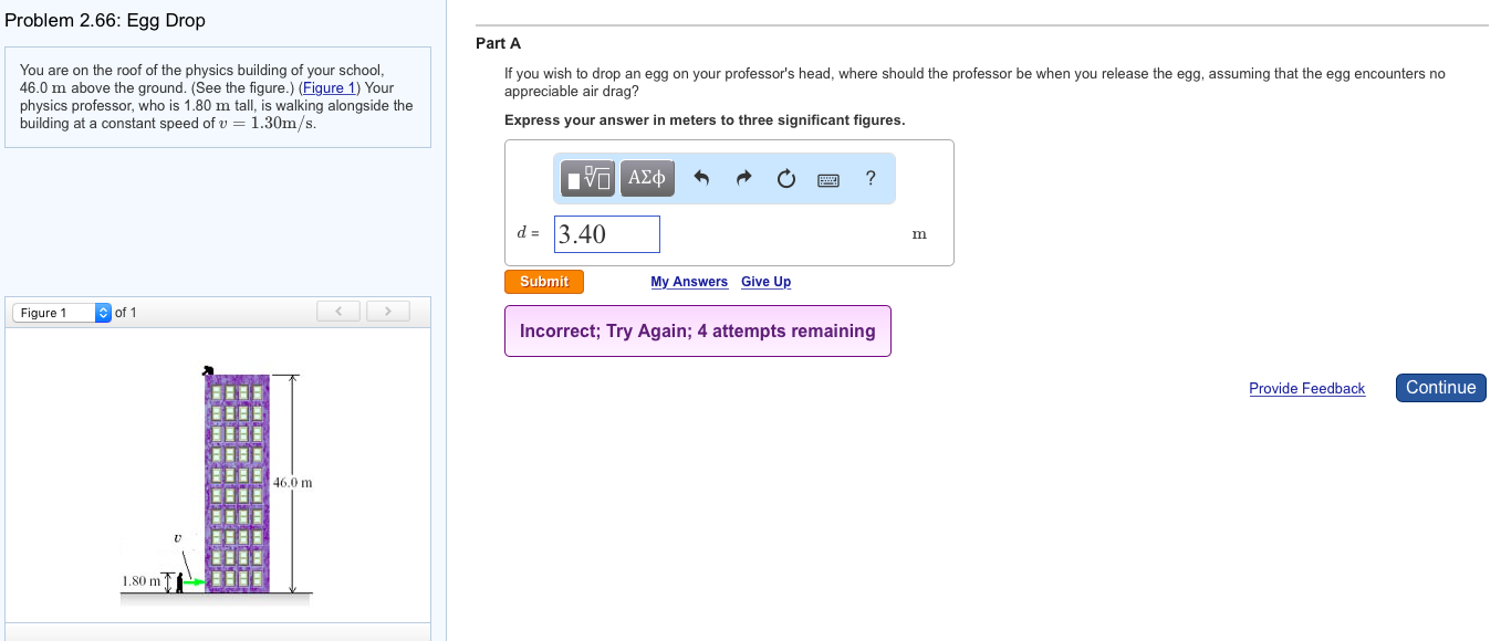 Solved You are on the roof of the physics building of your