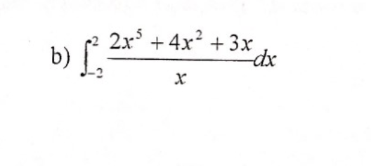 Solved Evaluate The Following Definite Integrals. B) | Chegg.com