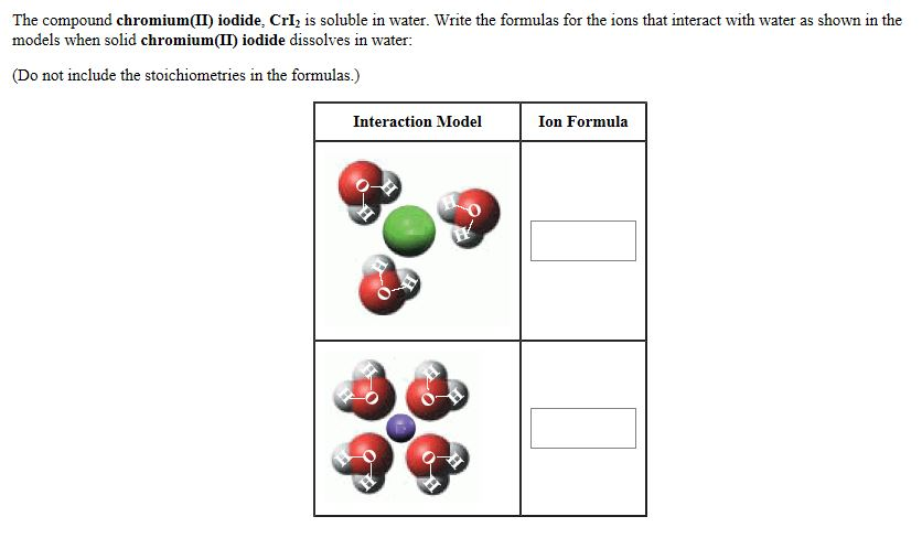 chromium ii iodide chromium ii iodide