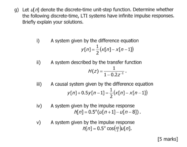 Solved Let L(n] Denote The Discrete-time Unit-step Function. | Chegg.com