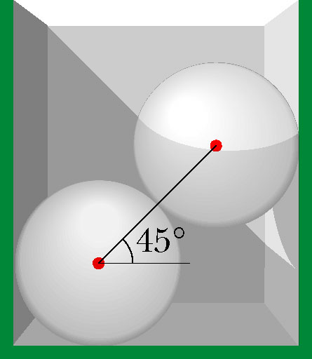 Solved Two Identical, Uniform And Frictionless Spheres, Each | Chegg.com