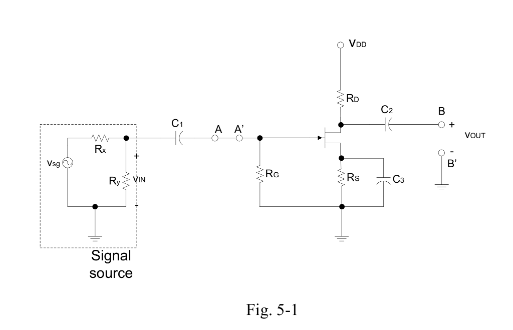 1. Design the voltage divider used in the signal Circuit Diagram