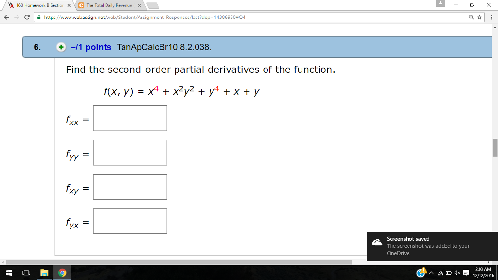 Solved find the second order partial derivatives of the chegg