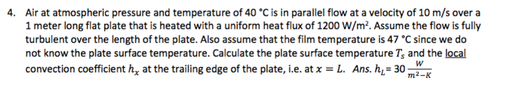 Solved Air at atmospheric pressure and temperature of 40 °C | Chegg.com