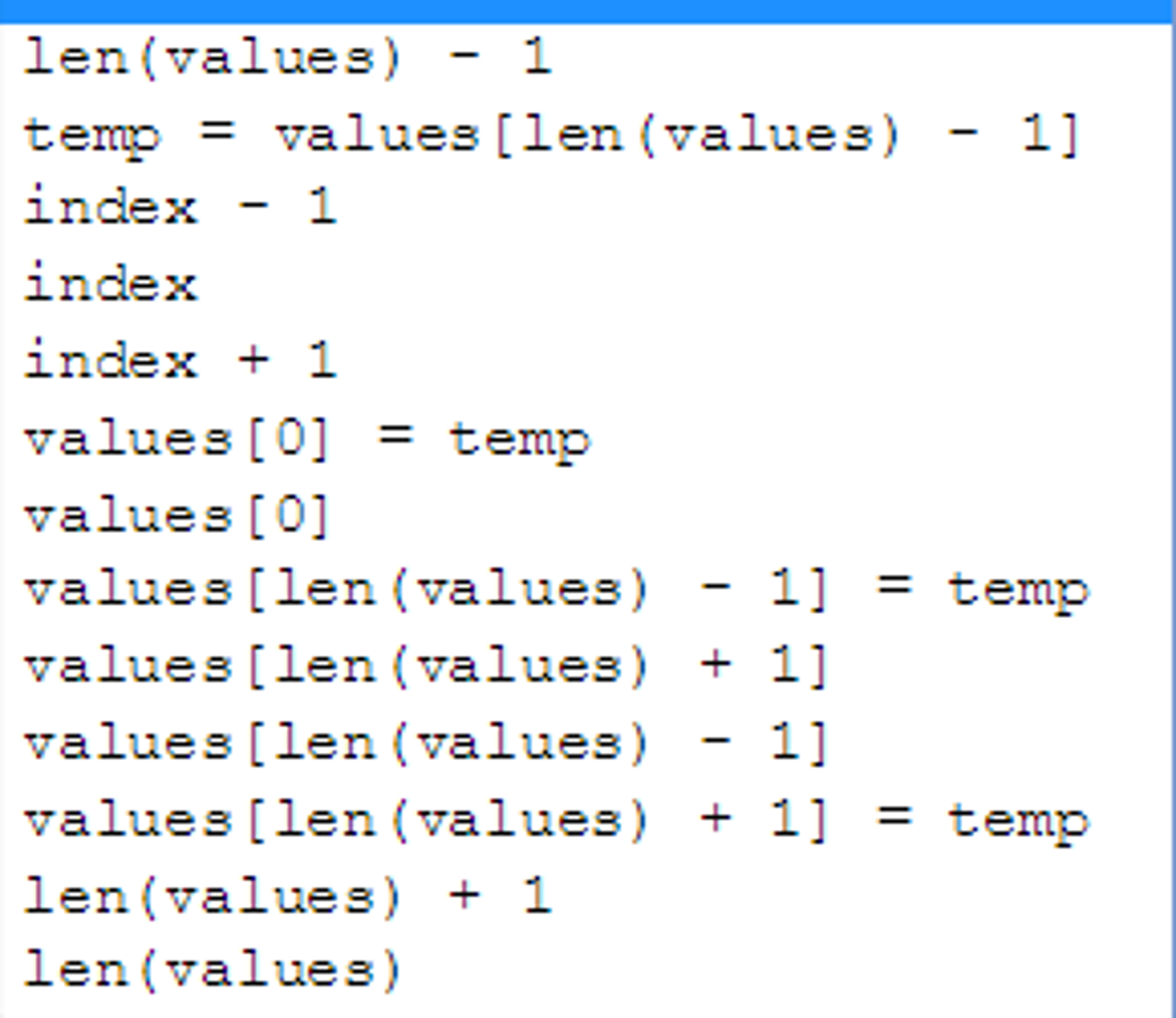 Solved QUESTION 1 The purpose of the block of Python code | Chegg.com