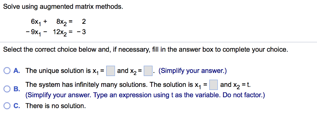 solved-solve-using-augmented-matrix-methods-6x-1-8x-2-chegg