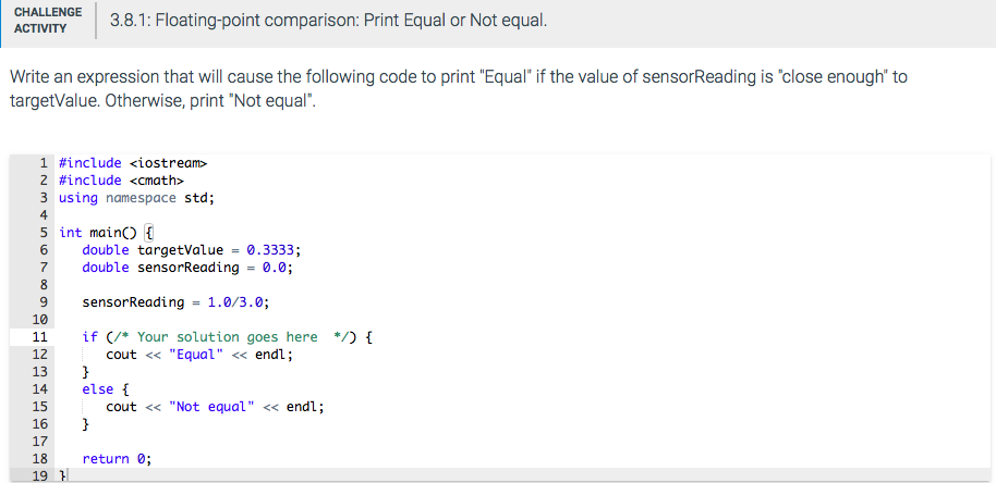 Solved Write an expression that will cause the following | Chegg.com