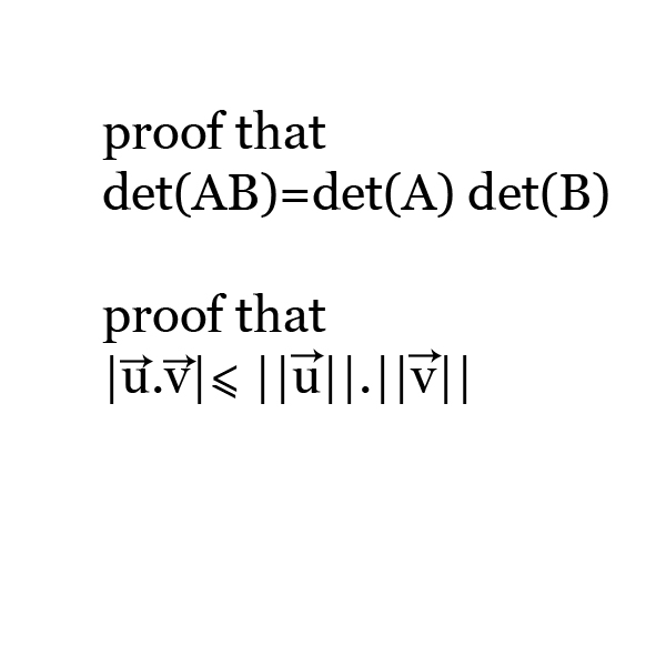 Solved Proof That Det(aB) = Det (a) Det(B) Proof That | | Chegg.com