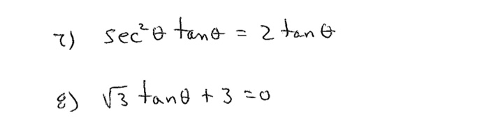 tan theta square root 3 3