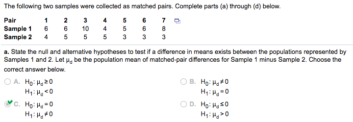 calculate null hypothesis calculator