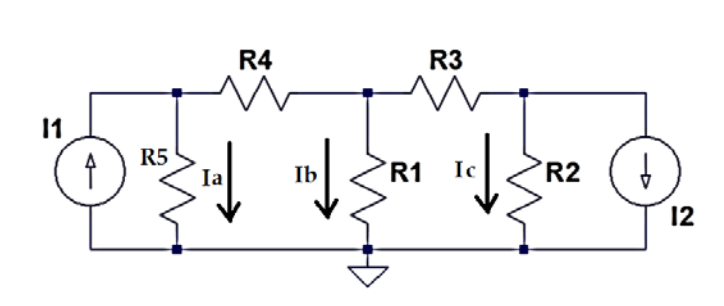 Solved Find Ia, Ib And Ic In The Circuit Below. R1 = 100 | Chegg.com