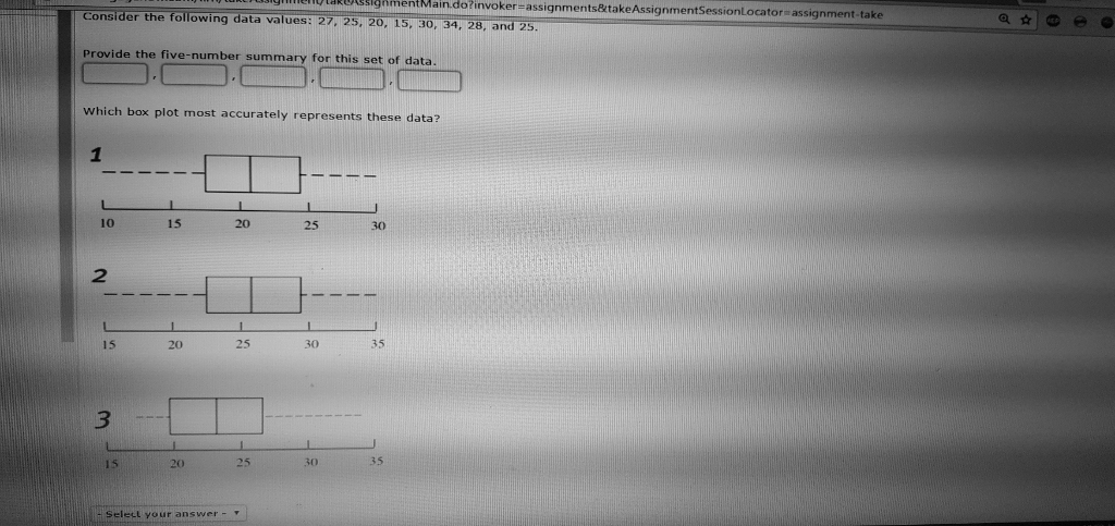 Solved Consider the following data values: 27, 25, 20, 15, | Chegg.com