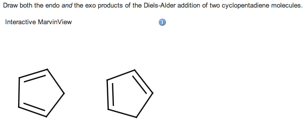 Solved Draw Both The Endo And The Exo Products Of The 8242