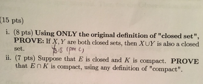 solved-using-only-the-original-definition-of-closed-set-chegg