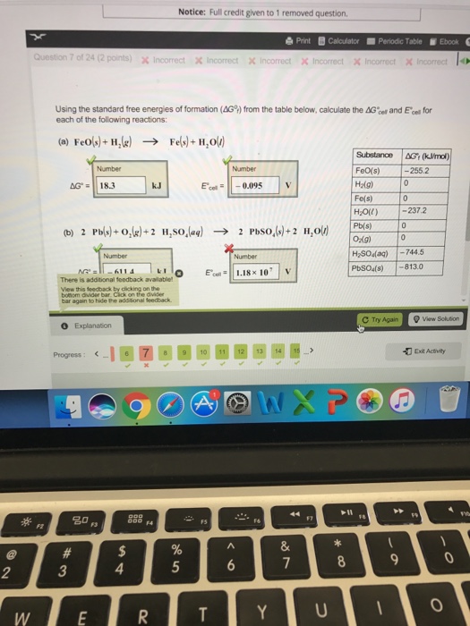 Solved using the standard free energies of formation from | Chegg.com