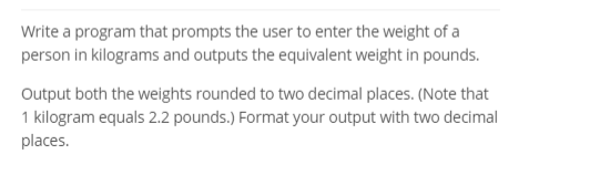 Kilogram equals outlet