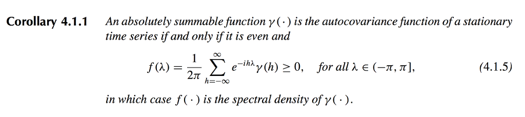 Solved 42. If {z, } ~ WN(0, ?2), apply Corollary 4.1.1 to | Chegg.com