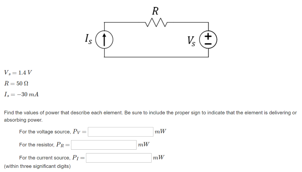 Solved Find The Values Of Power That Describe Each Element Chegg Solved Find The Values Of Power That Describe Each Element Chegg