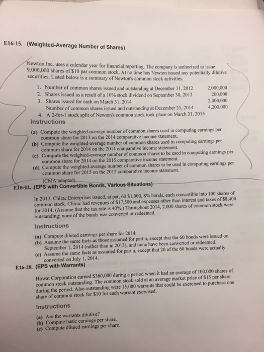Solved Newton Inc. uses a calendar year for financial