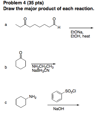 Solved Draw the major product of each reaction. | Chegg.com