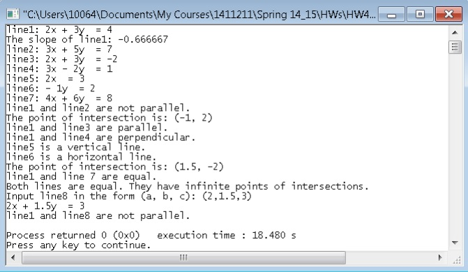 C++ Question (Programming II) Exercise: LineType The | Chegg.com