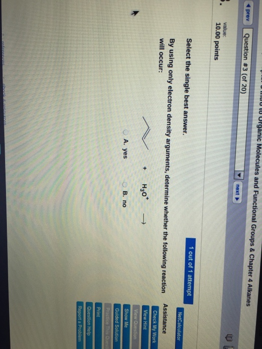 Solved Select The Single Best Answer Choose The Most Stable Chegg Com