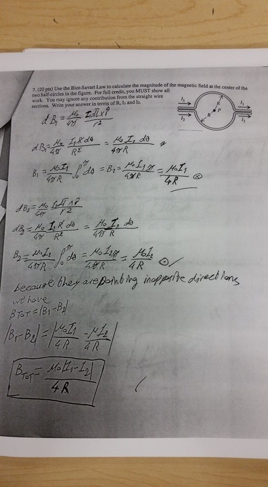 Solved Use The Biot Savart Law To Calculate The Magnitude Of 