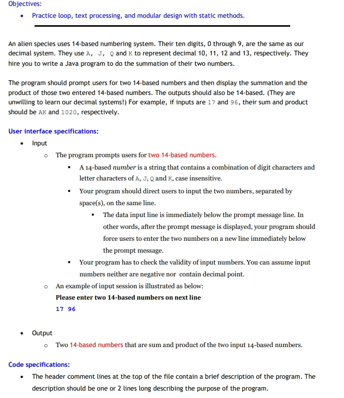 Solved Objectives: Practice loop, text processing, and | Chegg.com