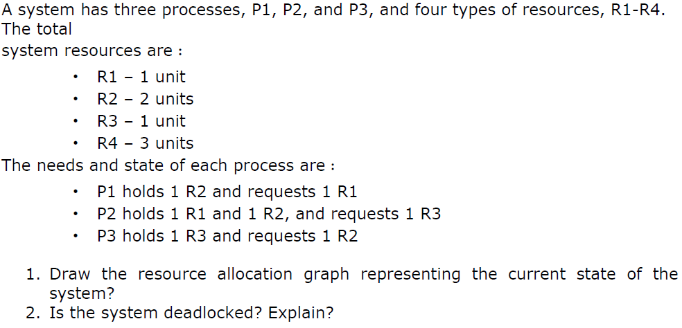 solved-a-system-has-three-processes-pi-p2-and-p3-and-chegg