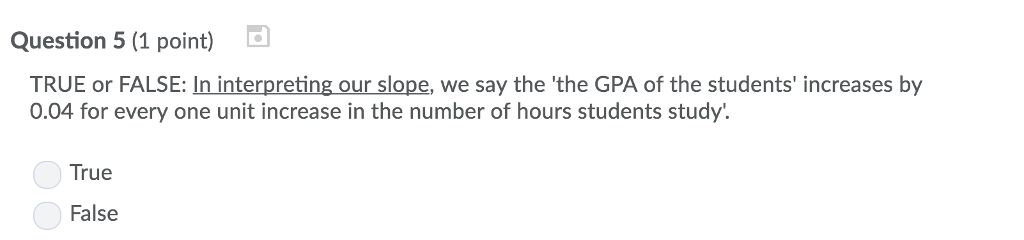 Solved Question 1 (1 point) Which of the following is (are) | Chegg.com